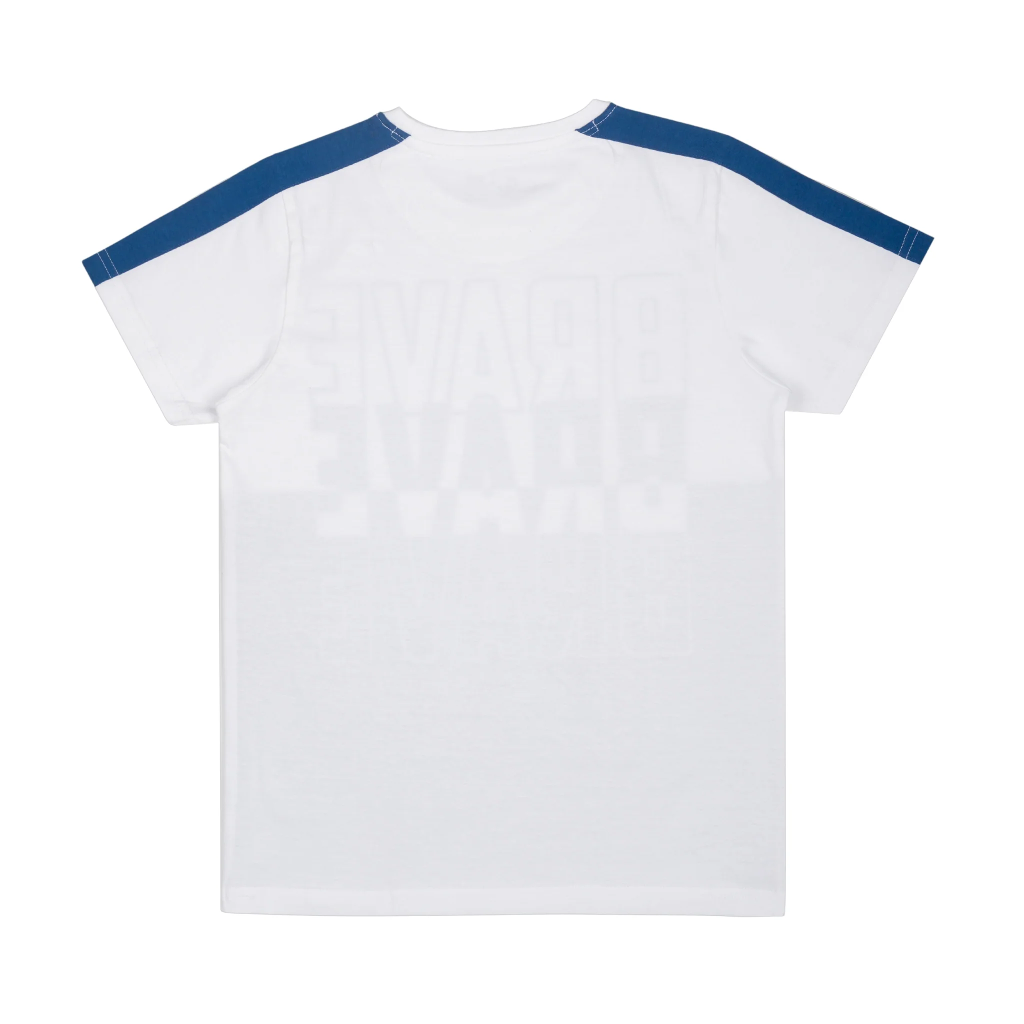 Brave White & Blue Boys T-Shirt 8-14 Yrs - Image 3