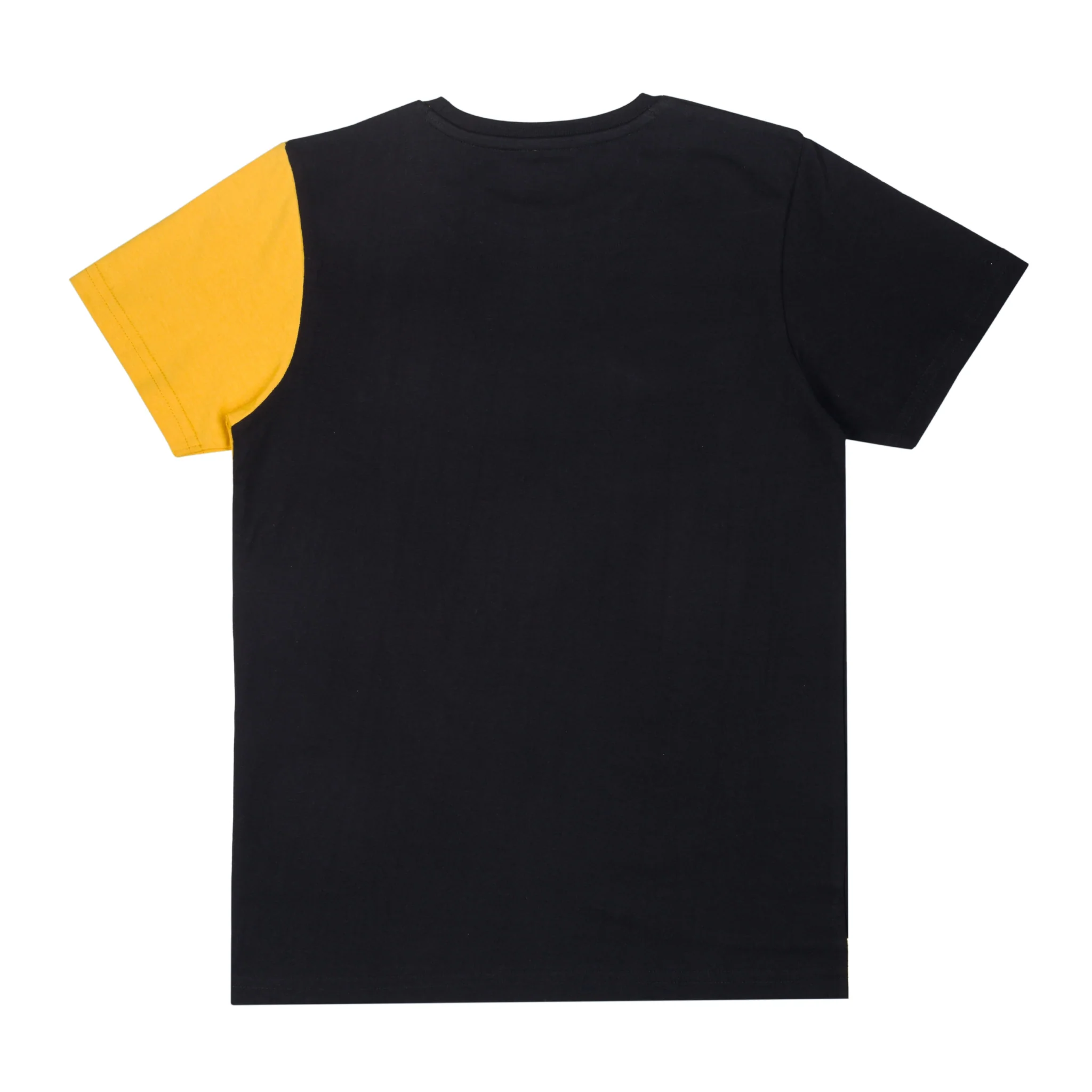 Champion Cut & Sew Black & Mustard Boys T-Shirt 8-14 Yrs - Image 3