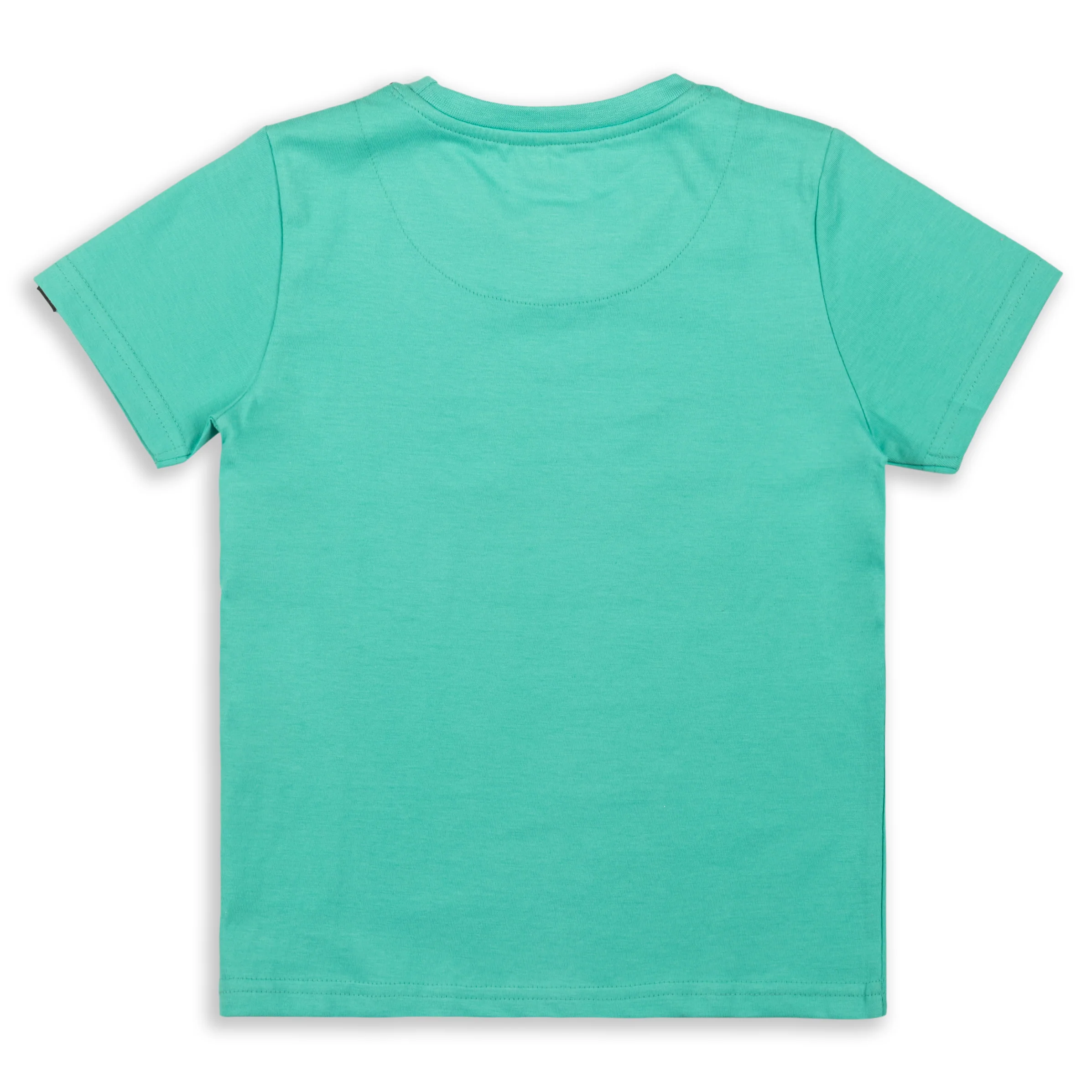 Messy Eater Jungle Green Printed Boys T-Shirt with White Shorts 2-8 Yrs - Image 5