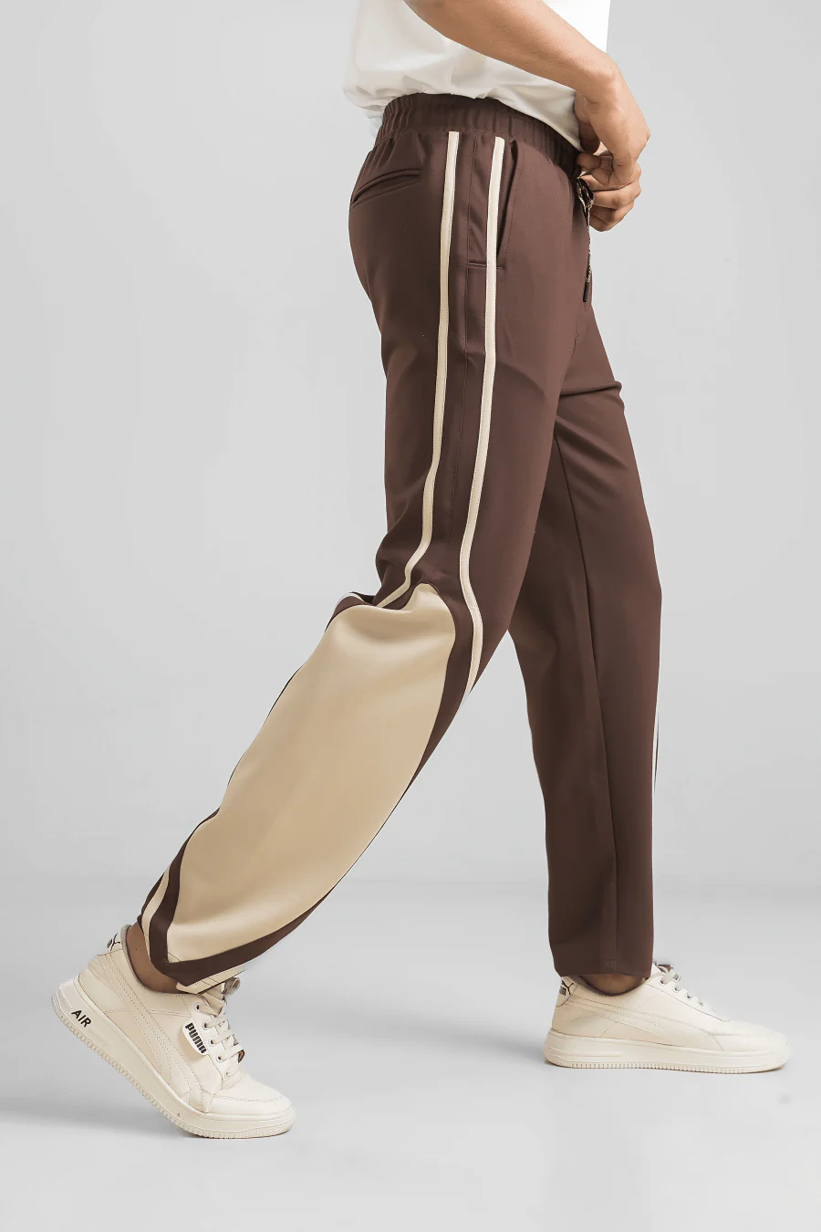 Valor Flex Dark Brown Full-Length Heavyweight Joggers - Image 6